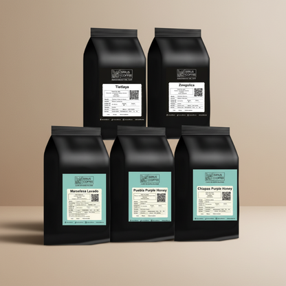 Set 5 Muestras de Café (500g total)