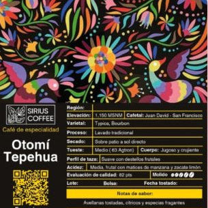 Café Edición Especial Otomí Tepehua