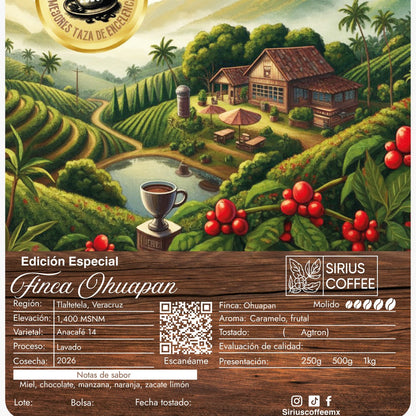 Coffee Finca Ohuapan Anacafé 14