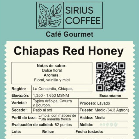 Chiapas Red Honey Coffee